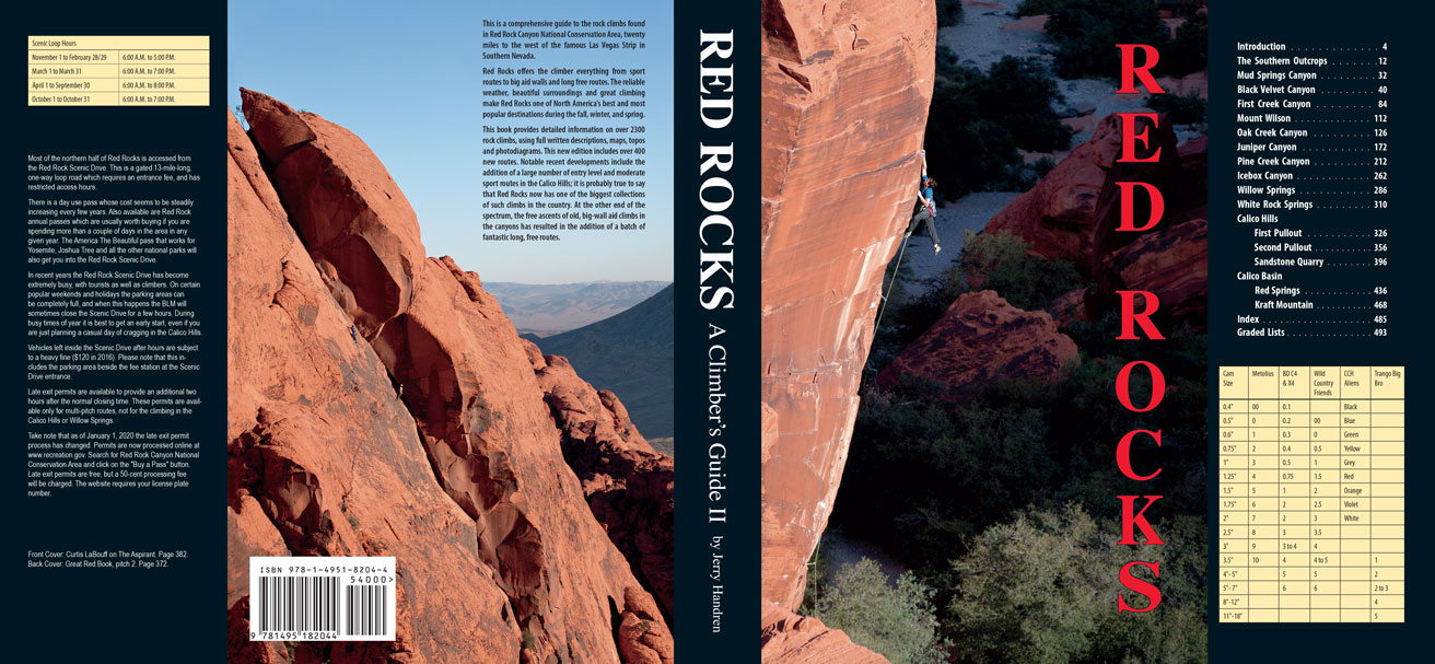 Red Rocks - A Climber's Guide